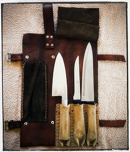 JN Handmade Leather Roll Bags LS12e